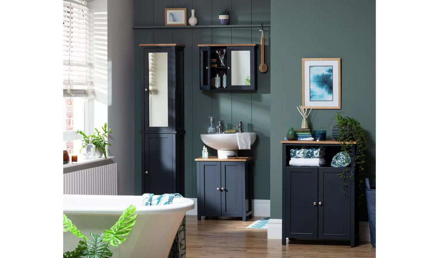Assembled Livingston Double Unit - Blue